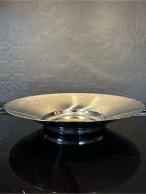 Mepra Italy Polished Silver Stainless Steel Serving Bowl very good condition